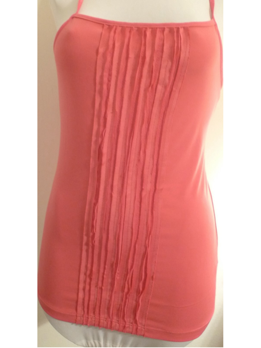 THE LIMITED Cami Top Size Small S Adjustable Spaghetti Strap PINK